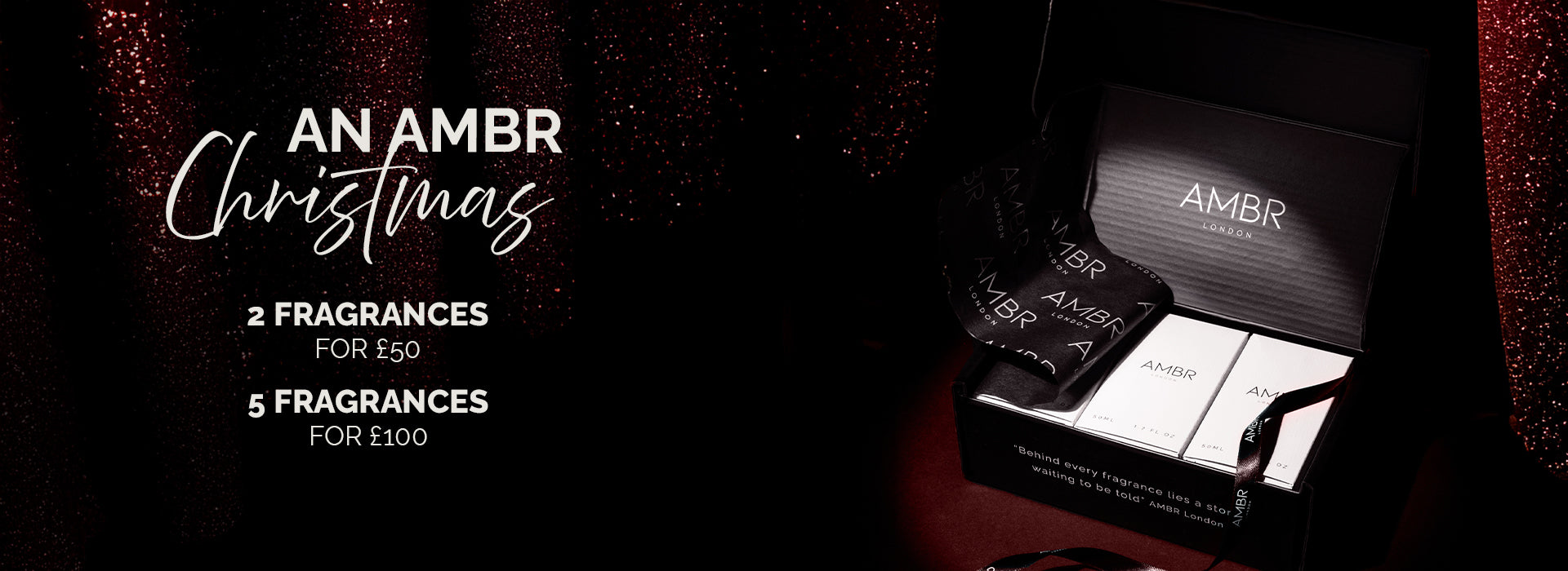 AMBR London Christmas Offer on Dupe Fragrances