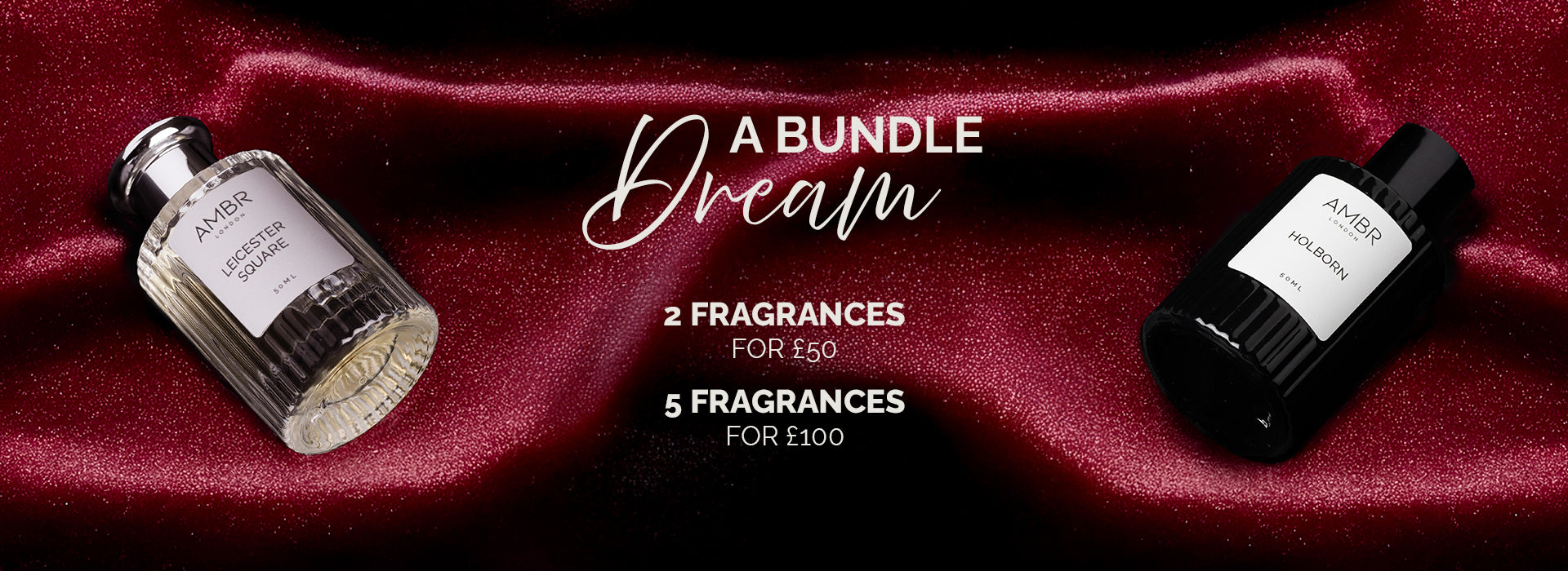 AMBR London Christmas Offer on Dupe Fragrances