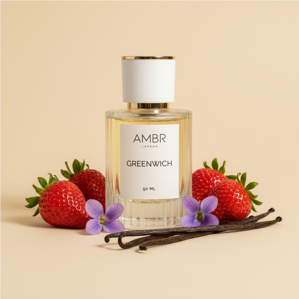 IImage of Greenwich dupe perfume showcasing the ingredients